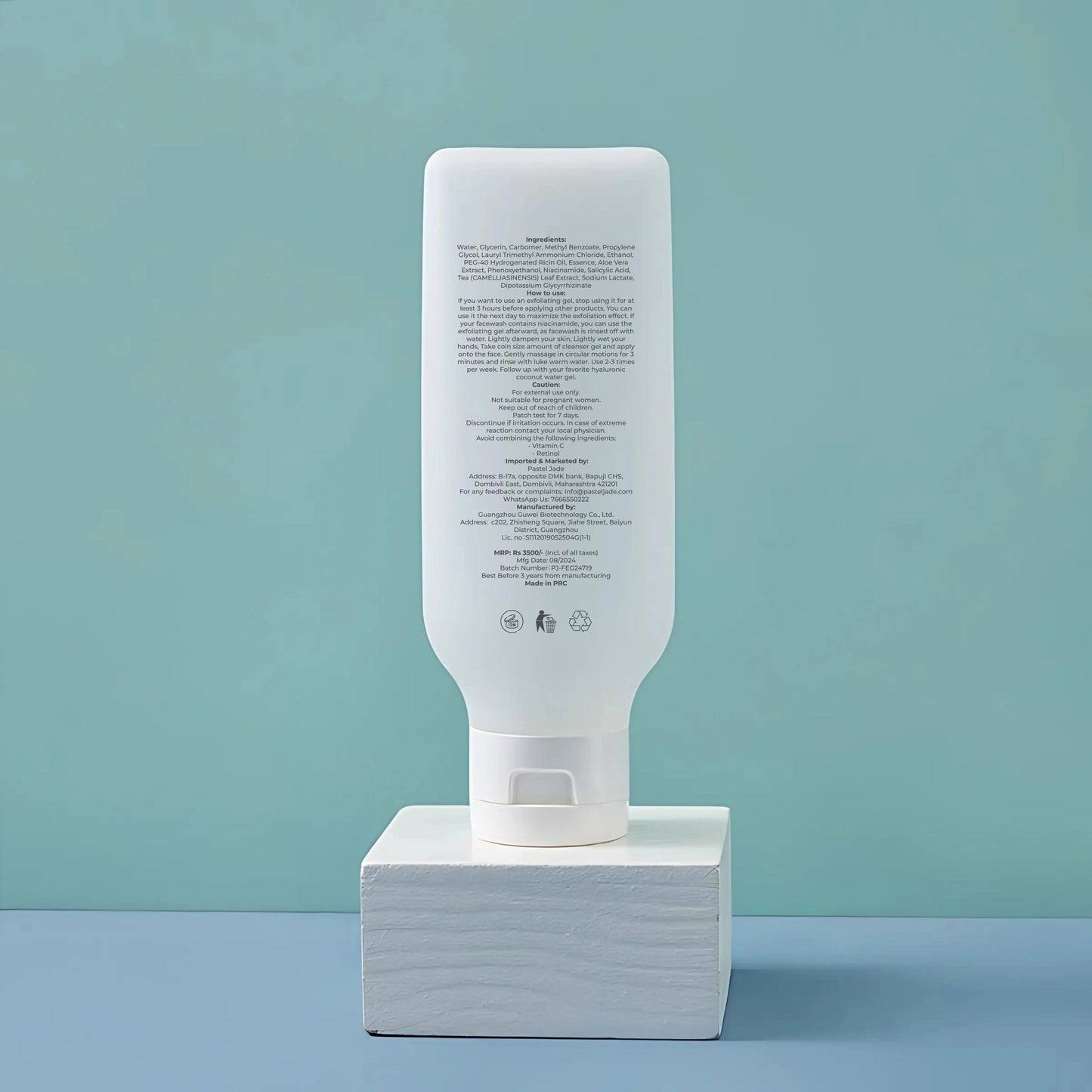 Exfoliating Gel-Removes dead skin cells