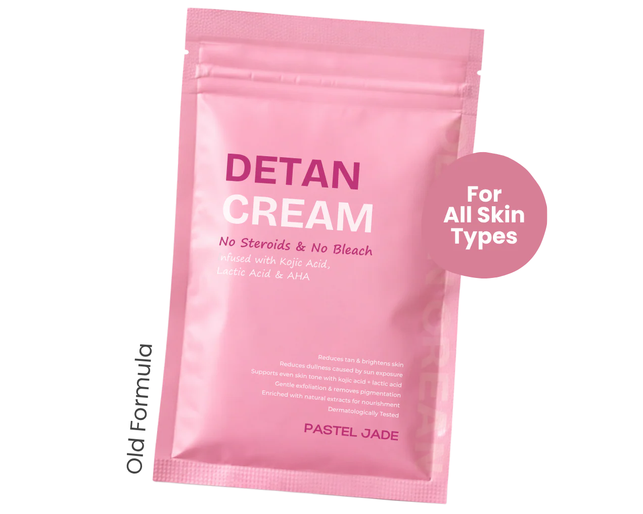 Detan Cream Refill 50g - No bleach & steroids