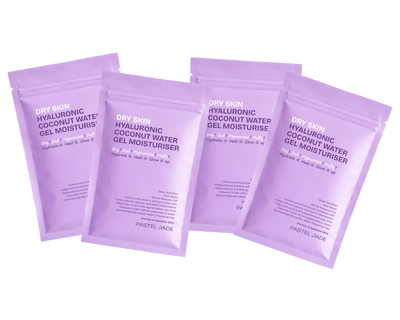 Coconut Gel Dry Skin Refill Pack of 4