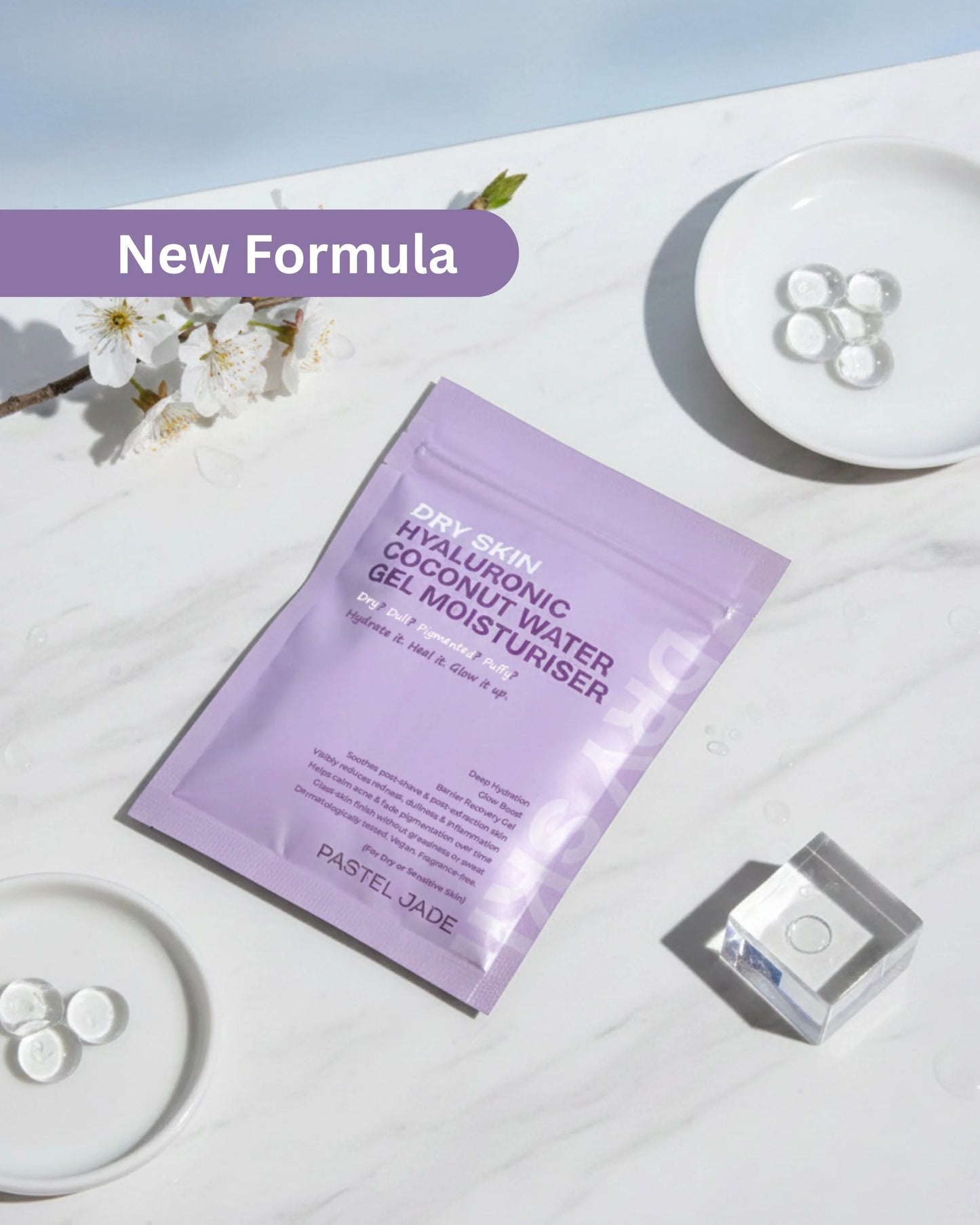 Hyaluronic Coconut Gel Dry Skin Refill 50g