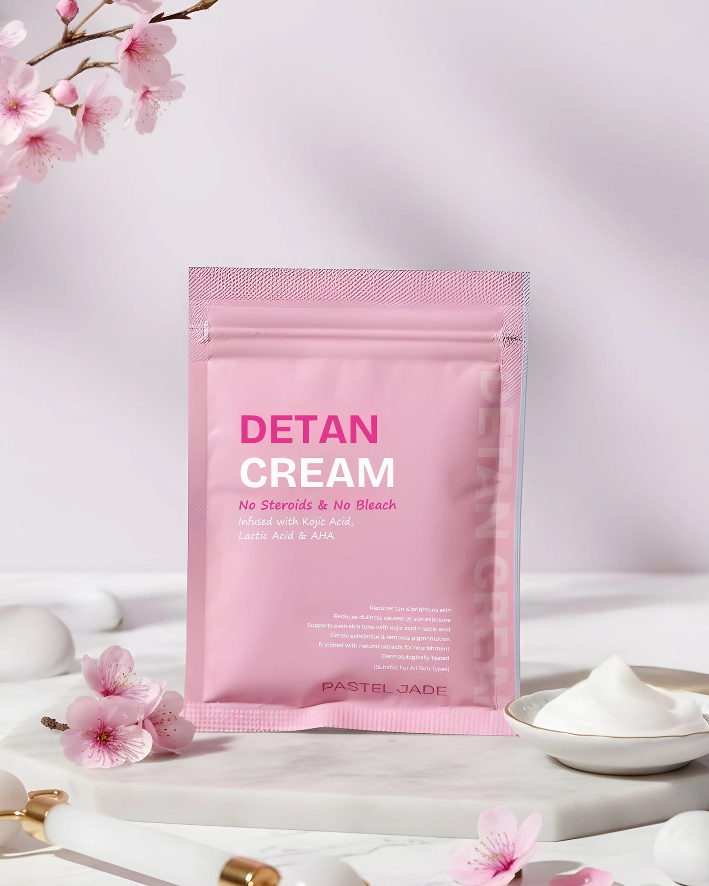 Detan Cream Refill 50g - No bleach & steroids