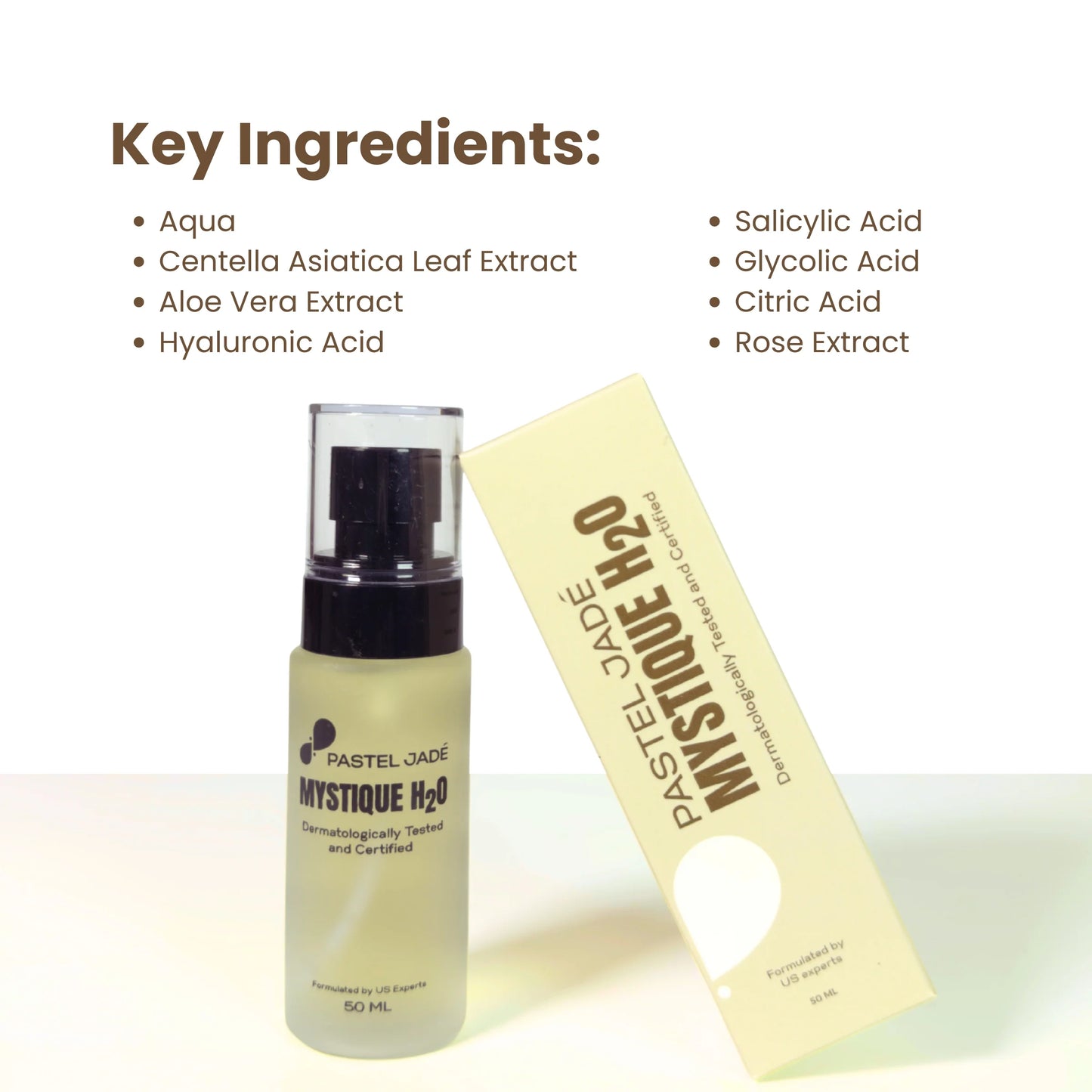 Mystique H2O toner for oily and acne prone skin