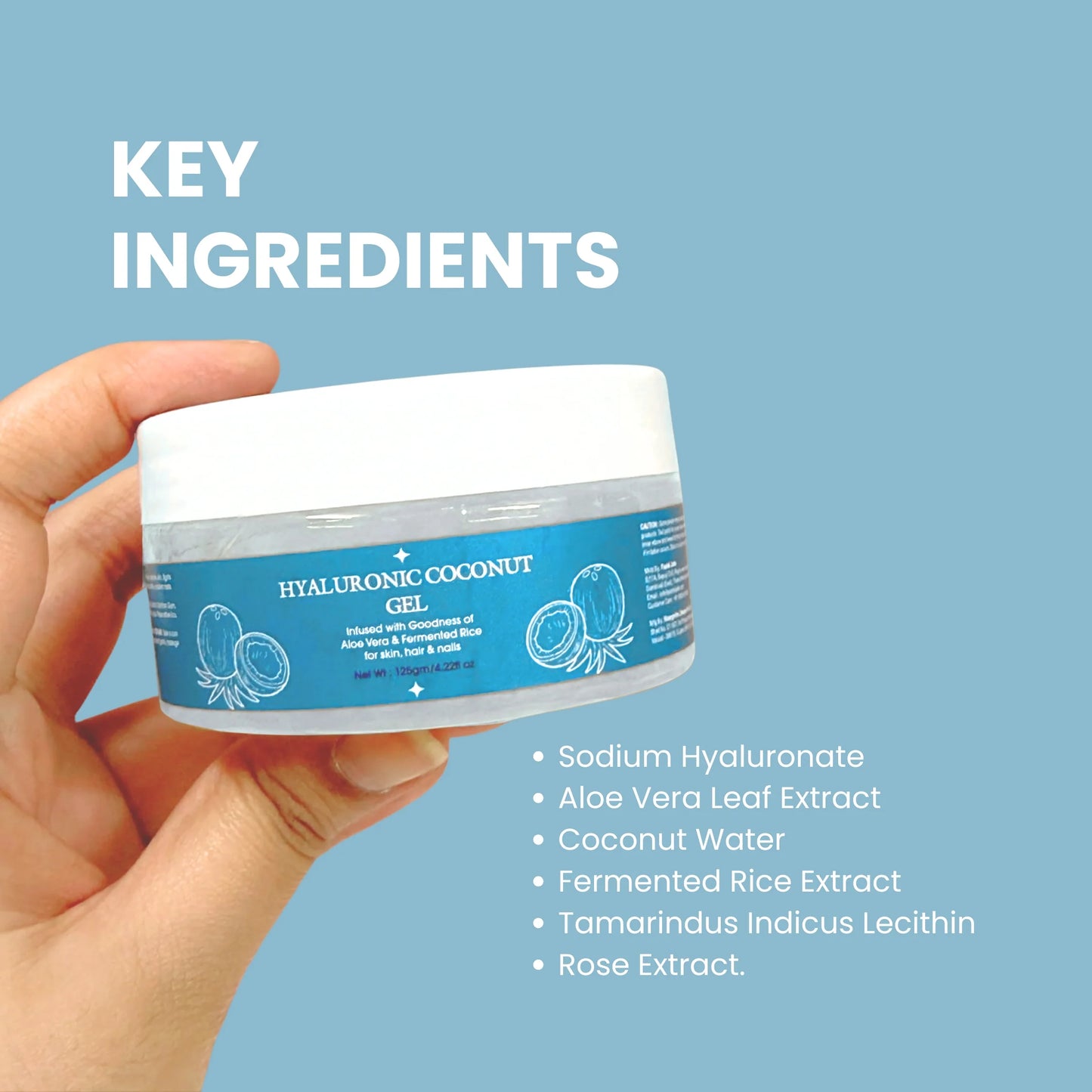 Hyaluronic Coconut Gel Oily Skin