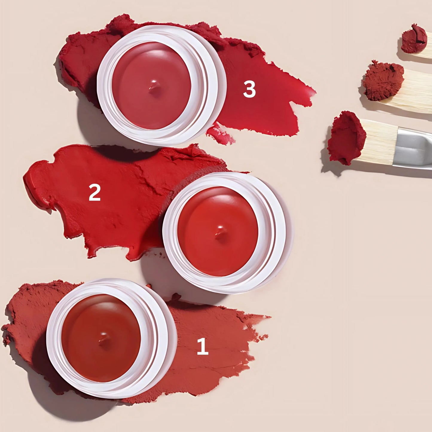 Shade 3 Pink Pudilicious Lip Mud Cruelty-Free | Vegan | Multi-Use Makeup Essential Shade 3 Pink