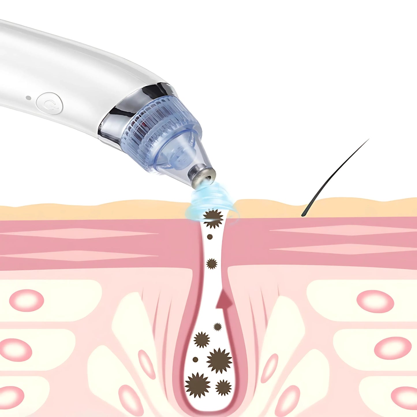 Chargeable Blackhead & Wrinkles removal tool
