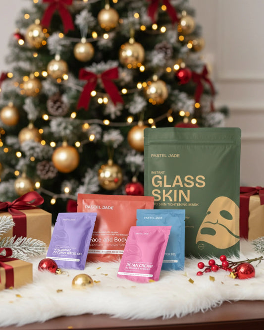 Instant Glass Skin advanced facial kit combo