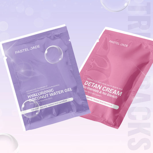 1 Coconut Gel Dry + 1 Detan Trial Pack