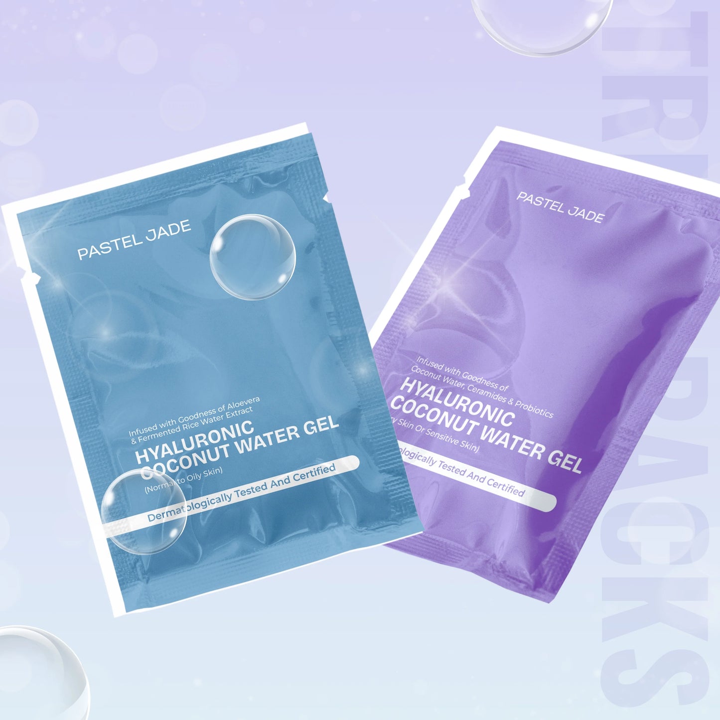 1 Coconut Gel Dry + 1 Coconut Gel Oily Trial Pack
