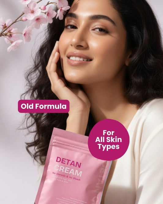Detan Cream Refill 50g - No bleach & steroids