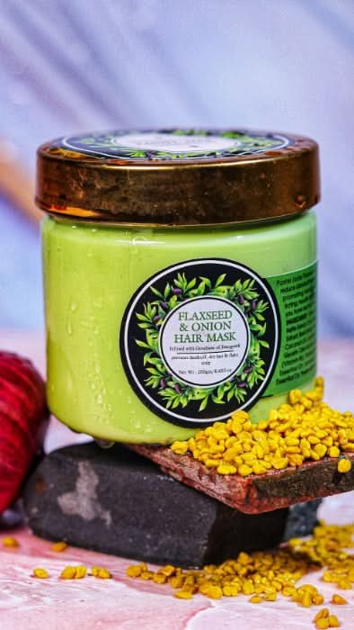 Flaxseed & Onion Hair Mask