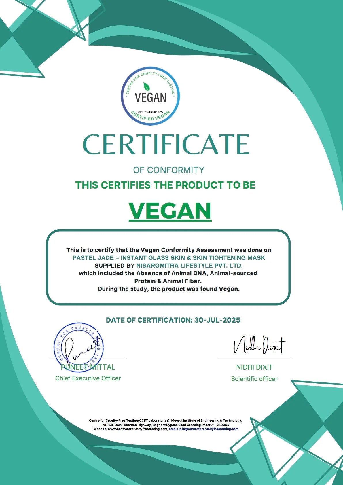 Instant Glass Skin and Skin Tightening Mask (Bio collagen mask)