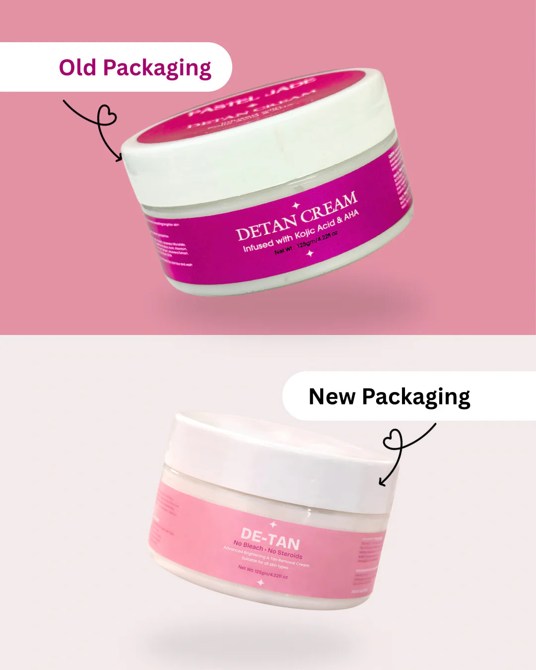 Detan Cream - No bleach & steroids - (New Formula)
