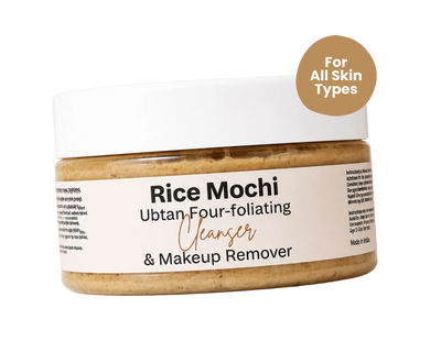 Rice Mochi Ubtan Four-foliating Cleanser, Facewash & Makeup Remover