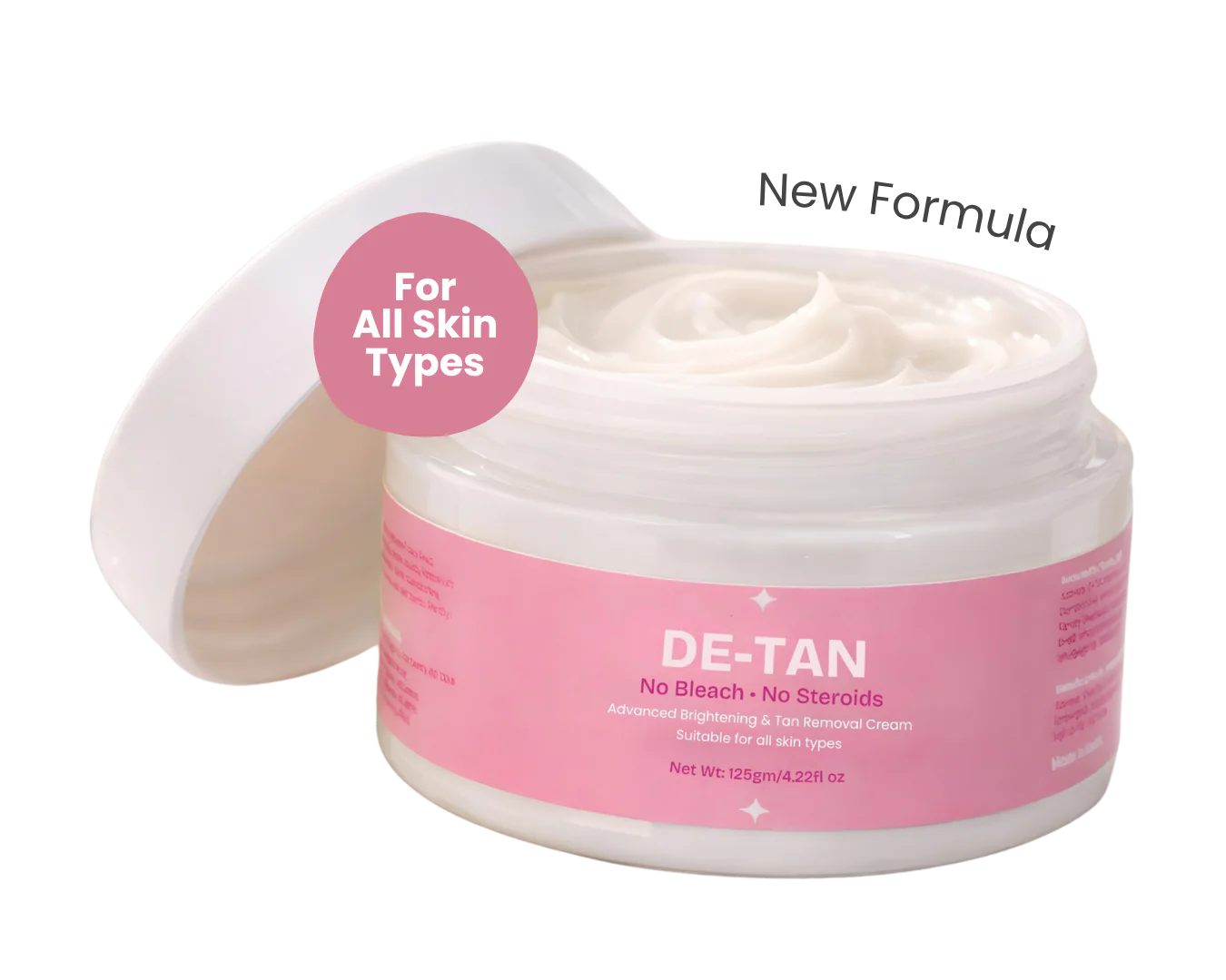 Detan Cream - No bleach & steroids - (New Formula)