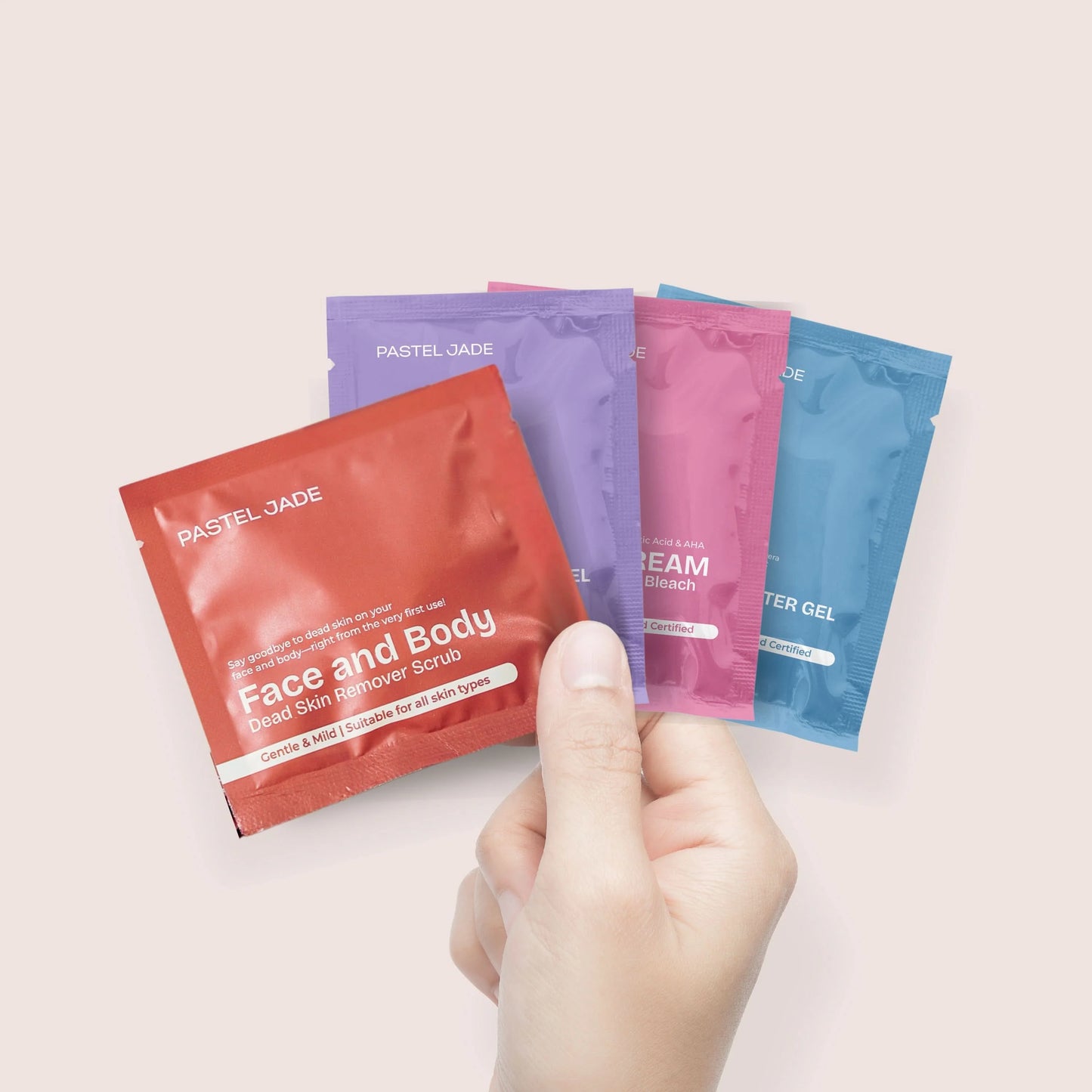 Trial Pack Combo 4-Step Mini Facial Kit Combo – Glow, Hydrate, Revive!