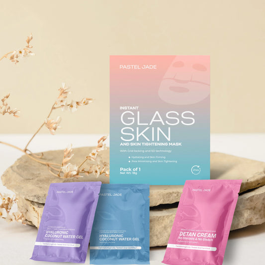Glass Skin Mini Facial Kit combo